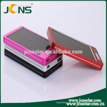 2016 New Portable 1300mAh wholesale solar cellphone charger for mobile with LED Light